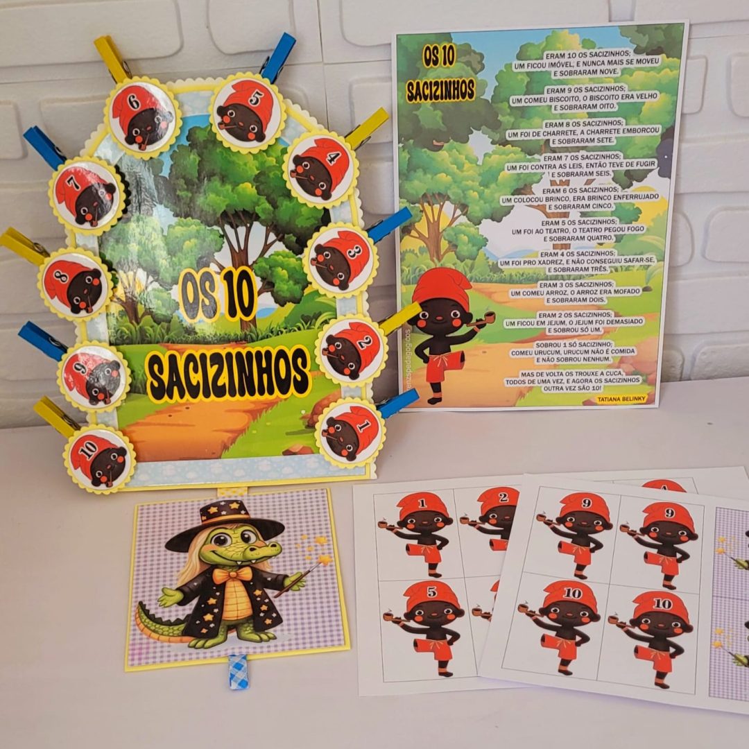 Kit os 10 sacizinhos